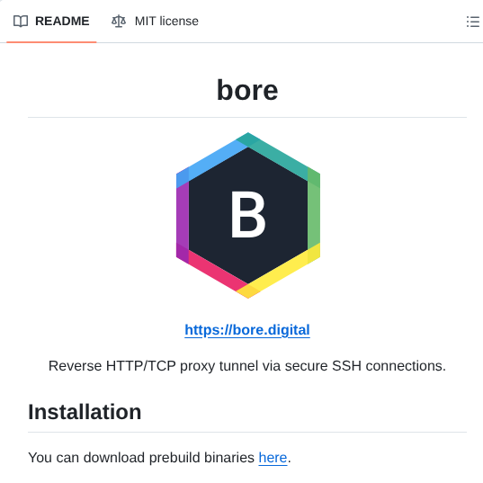 Jkuri Bore screenshot