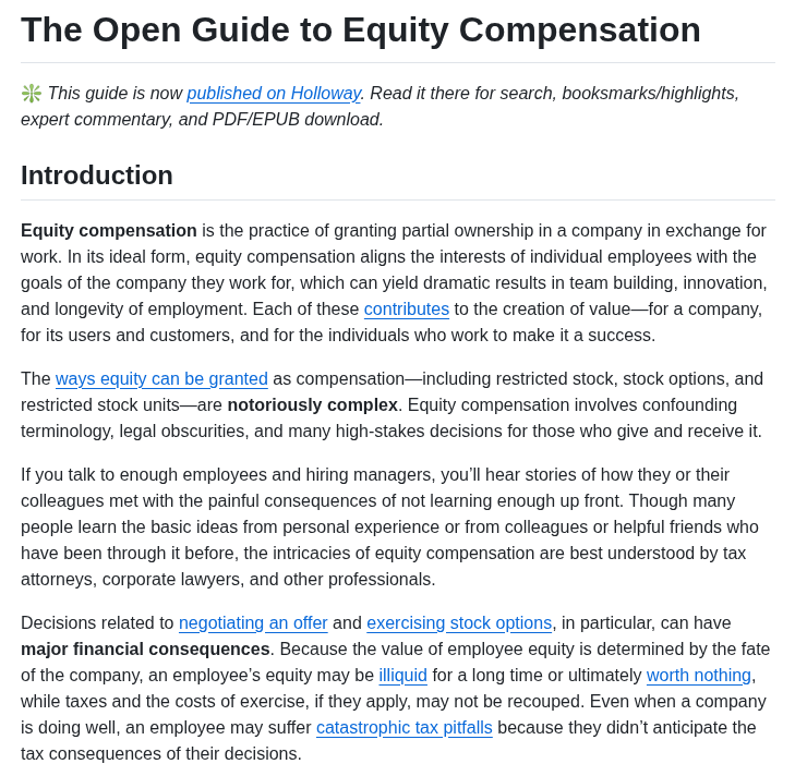 Jlevy Og Equity Compensation screenshot