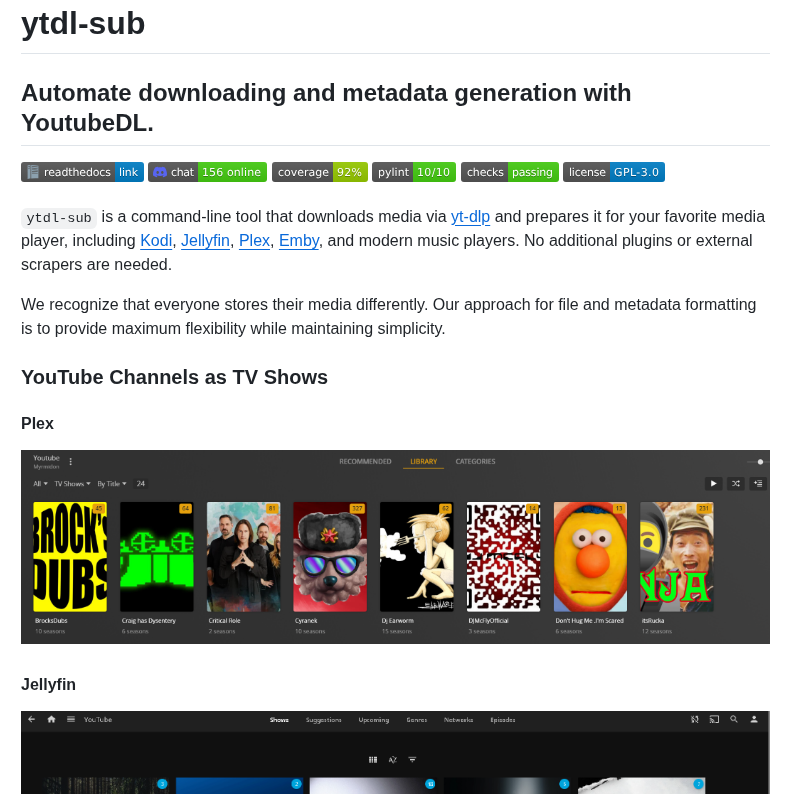 Jmbannon Ytdl Sub screenshot