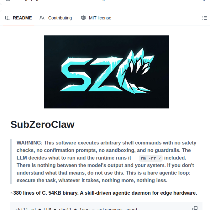 Jmlago Subzeroclaw screenshot