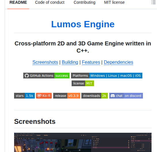 Jmorton06 Lumos screenshot