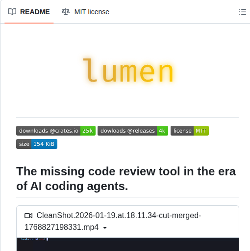 Jnsahaj Lumen screenshot