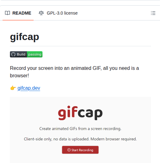 Joaomoreno Gifcap screenshot