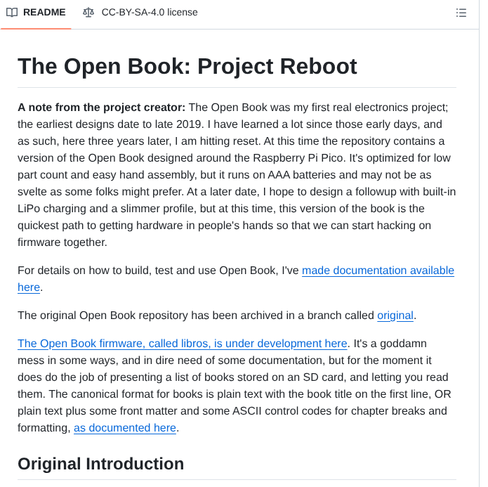 Joeycastillo The Open Book screenshot