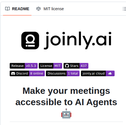 Joinly Ai Joinly screenshot