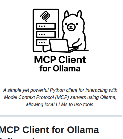 Jonigl Mcp Client For Ollama screenshot