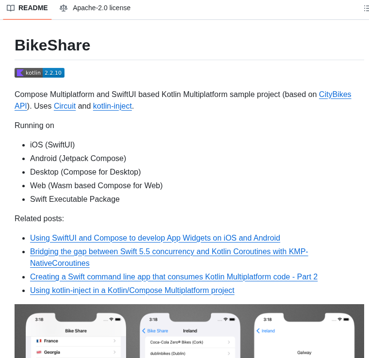 Joreilly Bikeshare screenshot