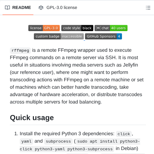 Joshuaboniface Rffmpeg screenshot