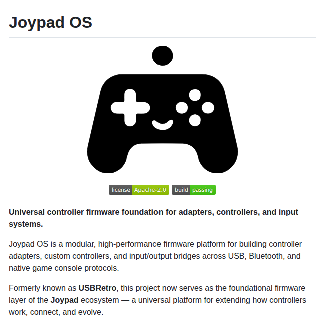 Joypad Ai Joypad Os screenshot