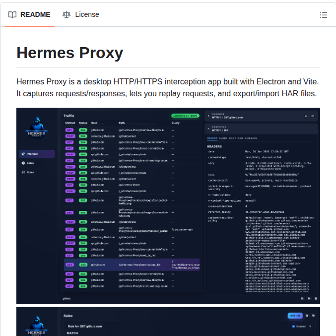 Jp Hermes Proxy screenshot