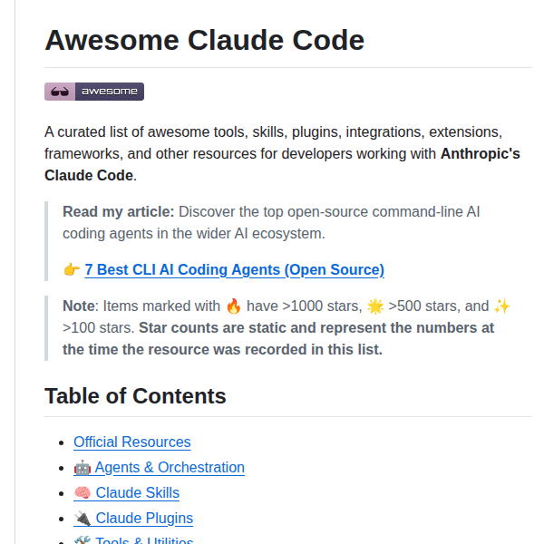 Jqueryscript Awesome Claude Code screenshot