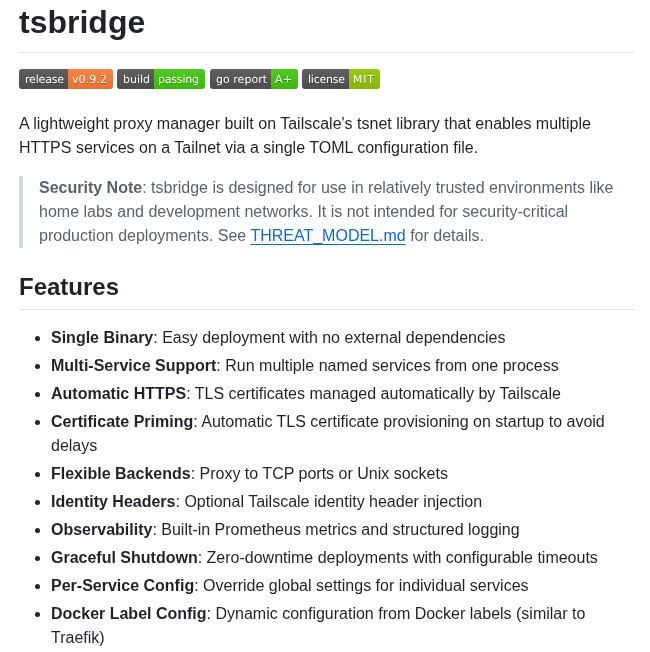 Jtdowney Tsbridge screenshot