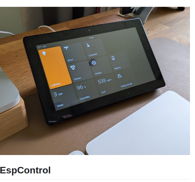 Jtenniswood Espcontrol screenshot