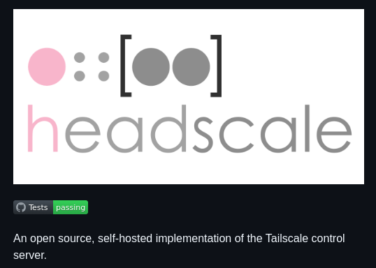 Juanfont Headscale screenshot