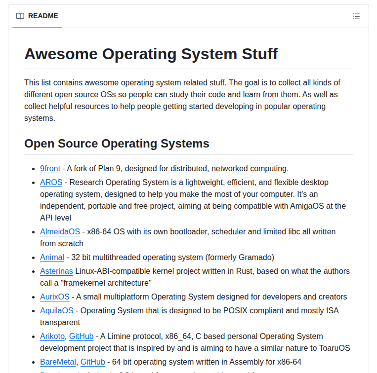 Jubalh Awesome Os screenshot