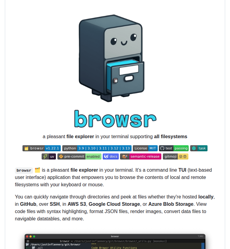 Juftin Browsr screenshot