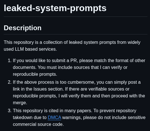 Jujumilk3 Leaked System Prompts screenshot