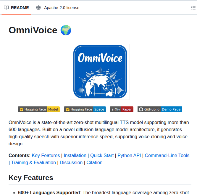 K2 Fsa Omnivoice screenshot
