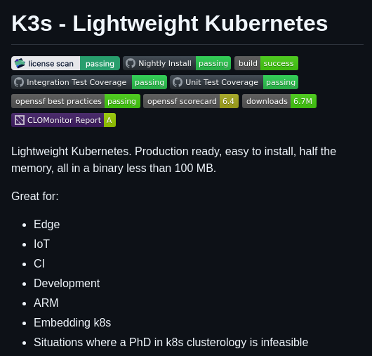 K3s Io K3s screenshot