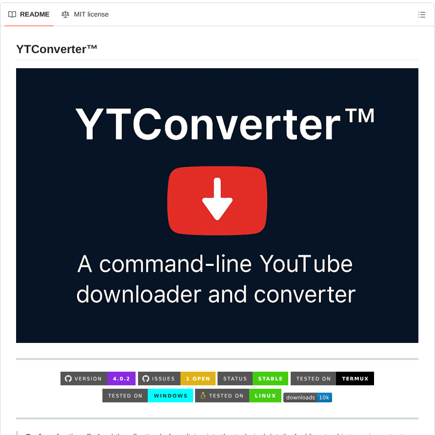 Kaifcodec Ytconverter screenshot