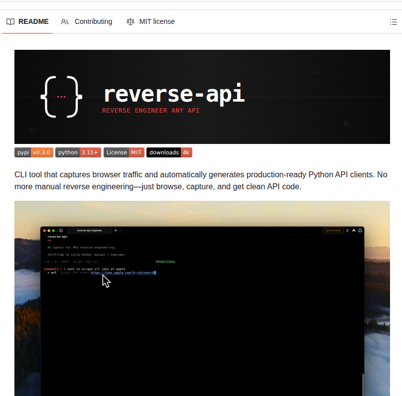 Kalil0321 Reverse Api Engineer screenshot
