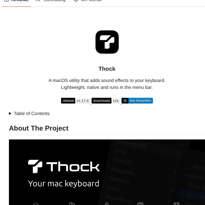 Kamillobinski Thock screenshot