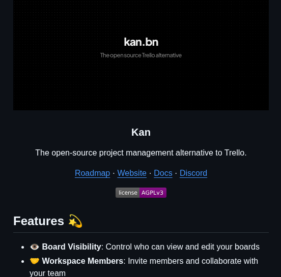 Kanbn Kan screenshot