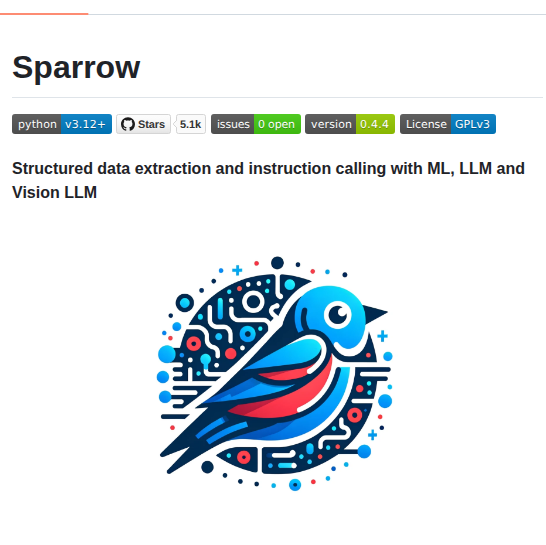 Katanaml Sparrow screenshot