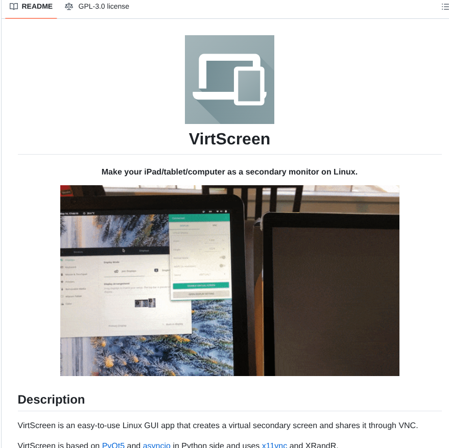 Kbumsik Virtscreen screenshot