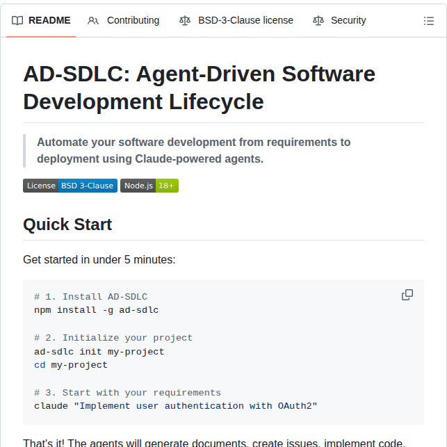 Kcenon Claude_code_agent screenshot