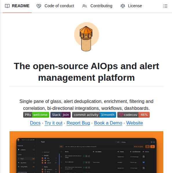 Keephq Keep screenshot