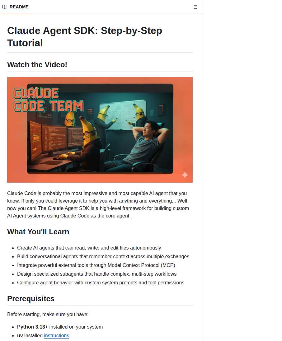 Kenneth Liao Claude Agent Sdk Intro screenshot
