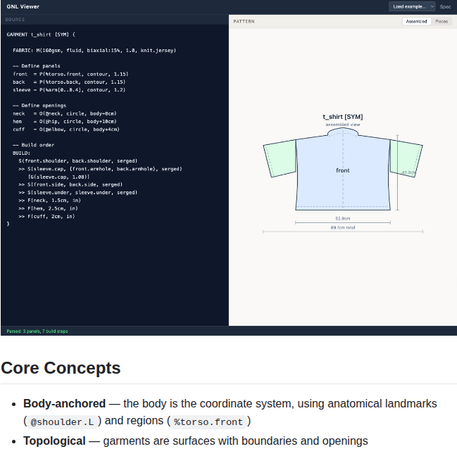 Khalildh Garment Notation screenshot