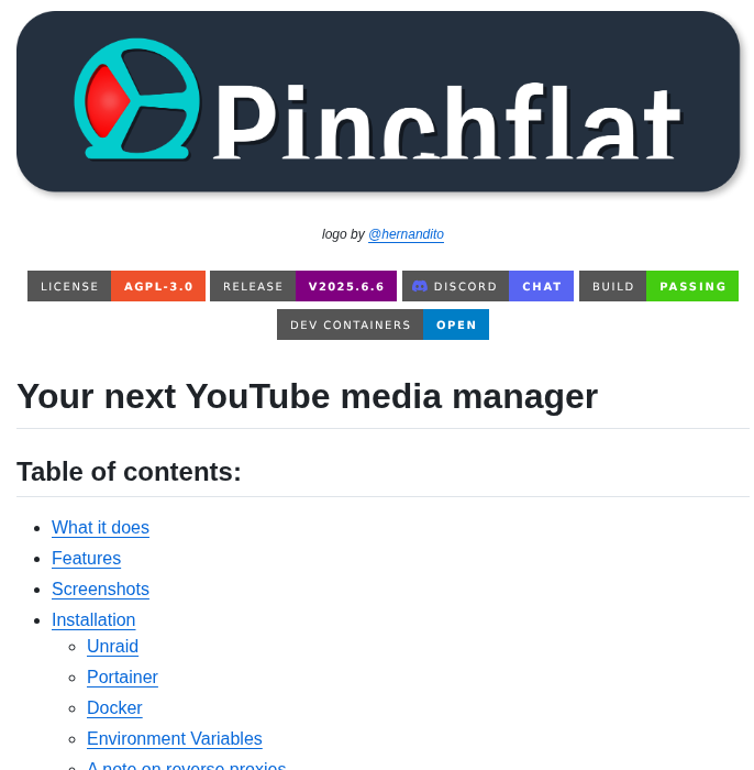 Kieraneglin Pinchflat screenshot
