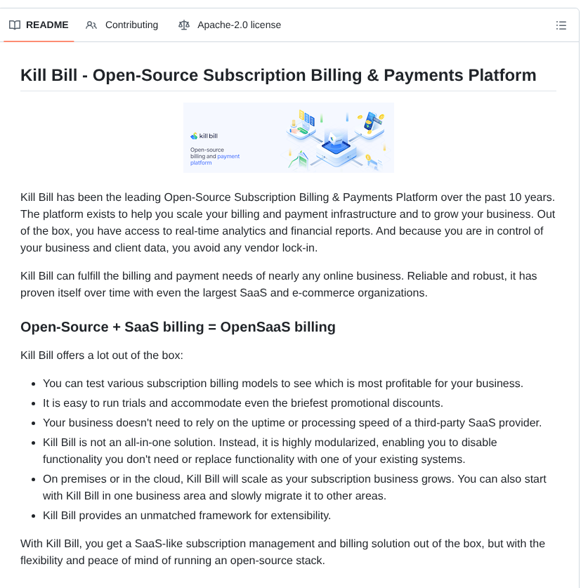 Killbill Killbill screenshot