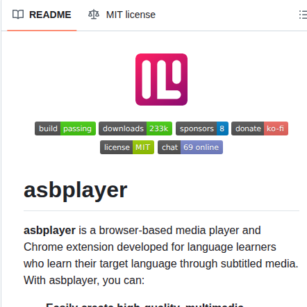 Killergerbah Asbplayer screenshot