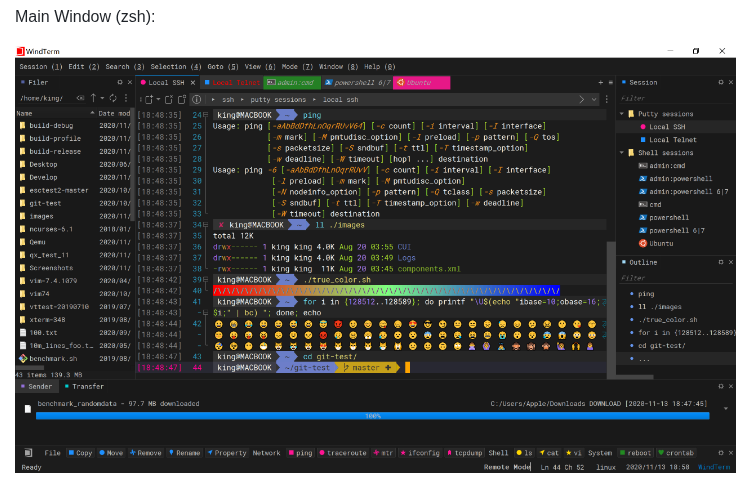 Kingtoolbox Windterm screenshot