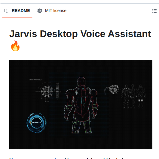 Kishanrajput23 Jarvis Desktop Voice Assistant screenshot
