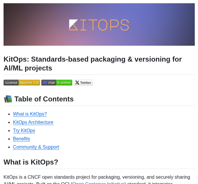 Kitops Ml Kitops screenshot
