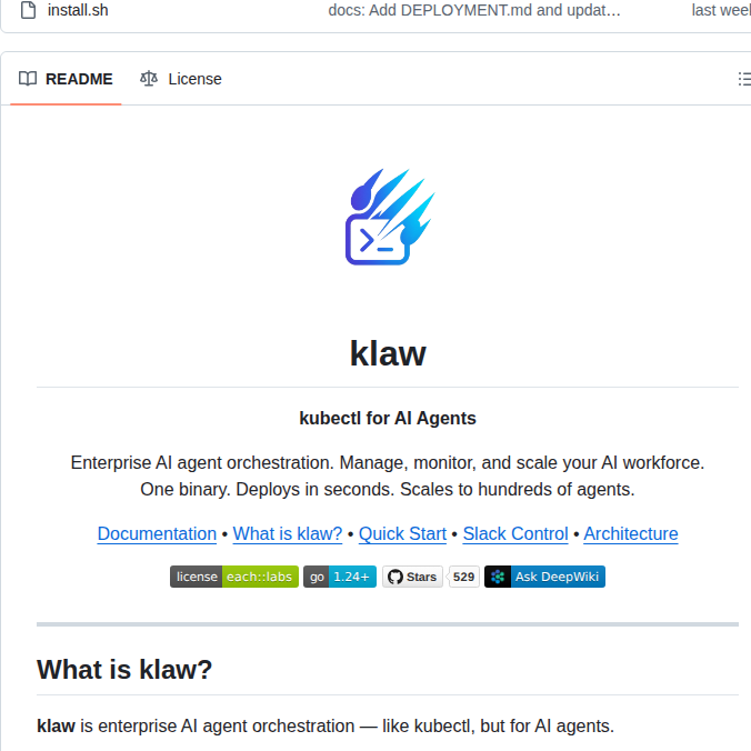 Klawsh Klaw.sh screenshot