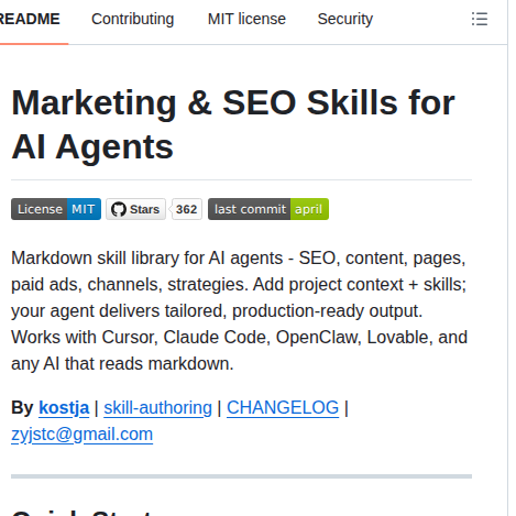 Kostja94 Marketing Skills screenshot