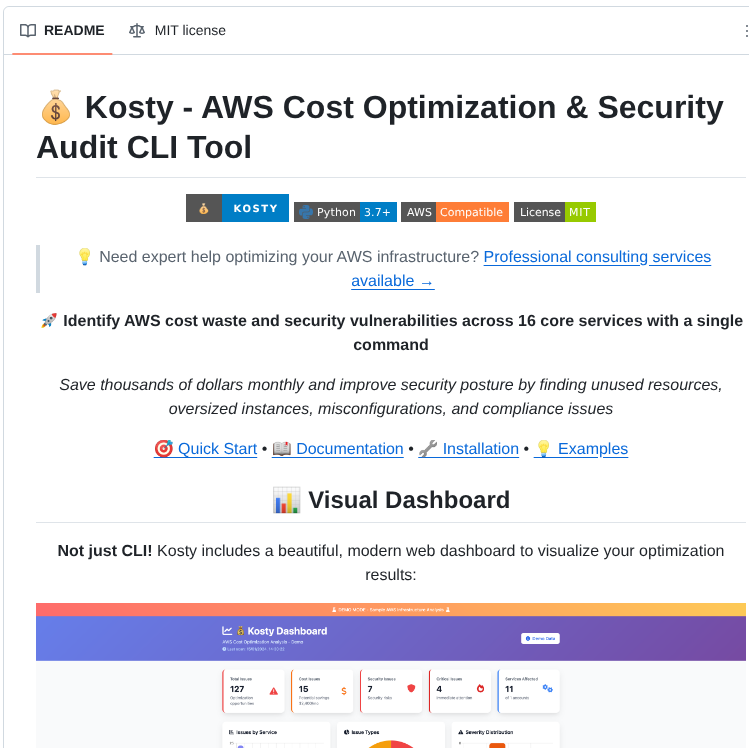 Kosty Cloud Kosty screenshot