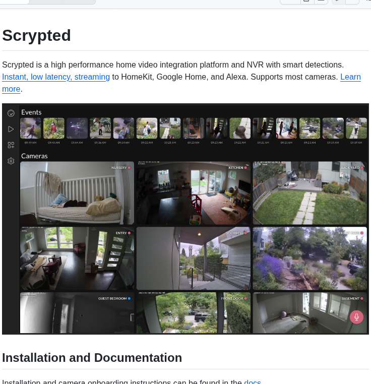 Koush Scrypted screenshot