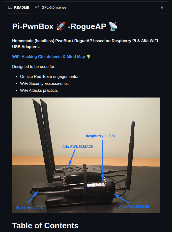 Koutto Pi Pwnbox Rogueap screenshot