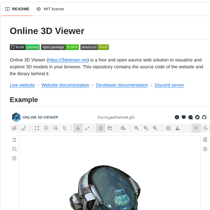 Kovacsv Online3dviewer screenshot