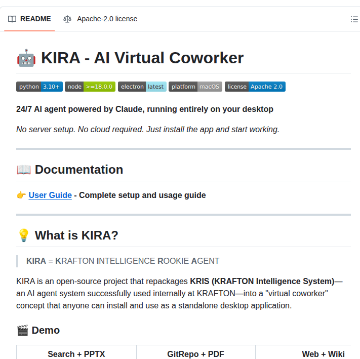Krafton Ai Kira screenshot