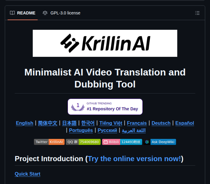 Krillinai Klicstudio screenshot