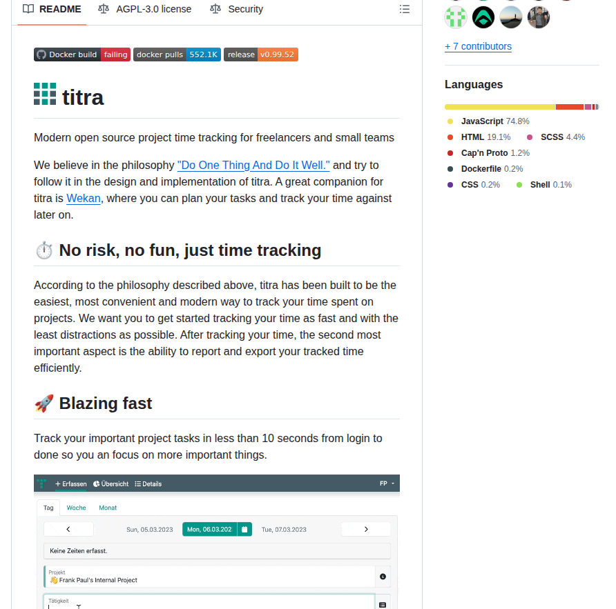 Kromitgmbh Titra screenshot