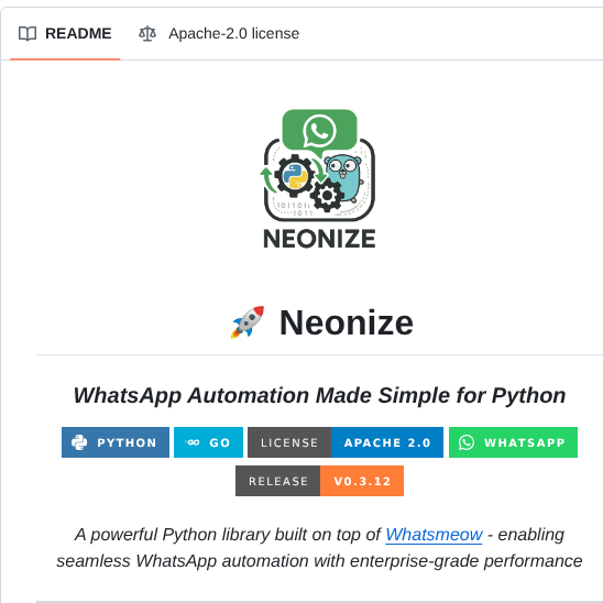 Krypton Byte Neonize screenshot