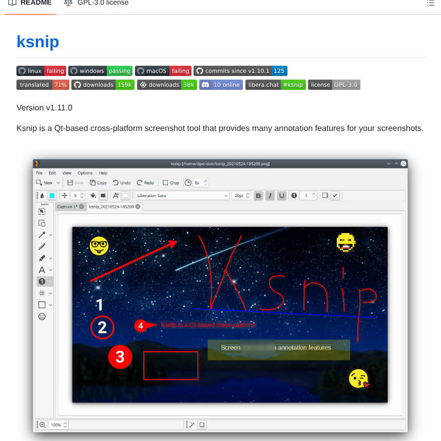 Ksnip Ksnip screenshot